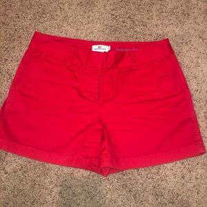 Red Vineyard Vines Everyday Short 5 Inch Inseam